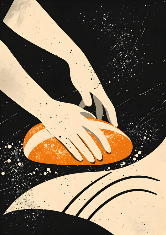 Poster Bread Making Process