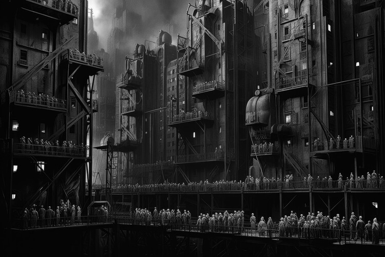 Poster Dystopia 1984