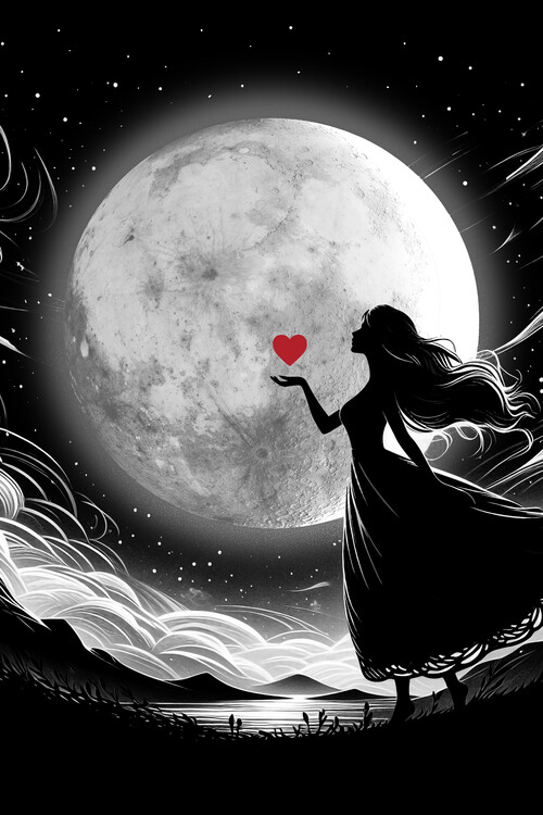 Плакат Moon lover