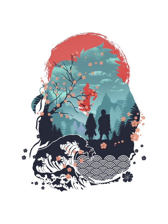 Плакат Kamado Tanjiro demon slayer