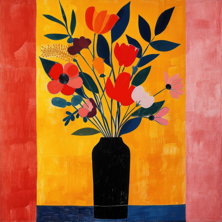 Poster Flowers Vase Poster Print