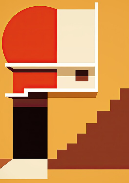 Poster Bauhaus Poster - Bauhaus Kunstdruck
