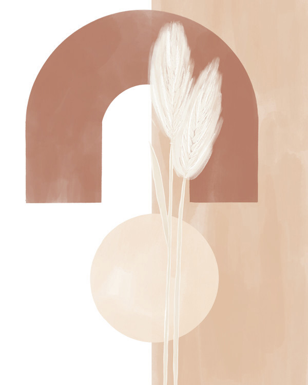 Levně Plakát, Obraz - Abstract Arch, Ivy Green Illustrations, 30 × 40 cm