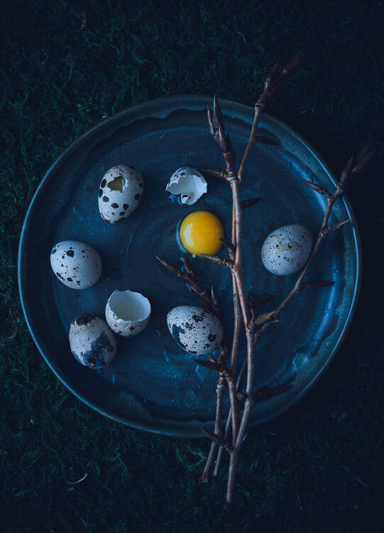 Levně Plakát, Obraz - Eggs, Aleksandrova Karina, 30 × 40 cm