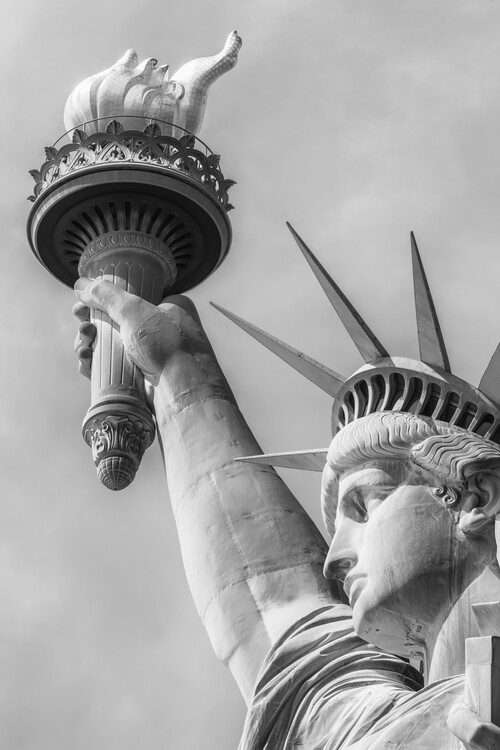 Poster NYC Monochrome Statue of Liberty