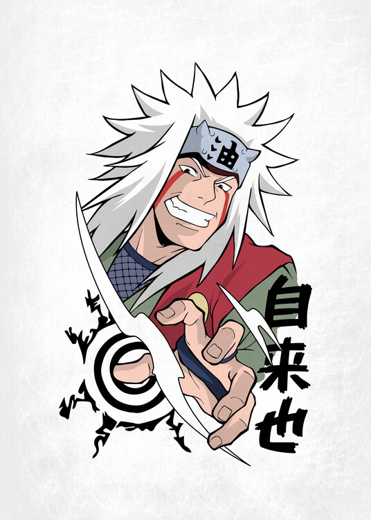 Poster Jiraiya Naruto