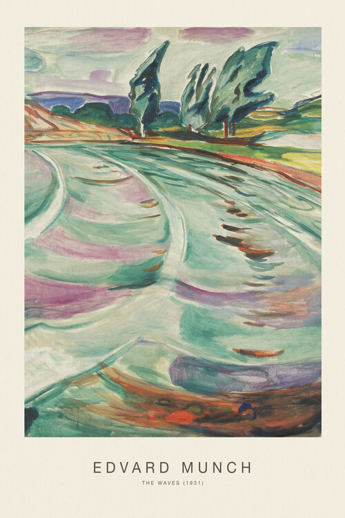 Плакат The Waves (Special Edition) - Edvard Munch