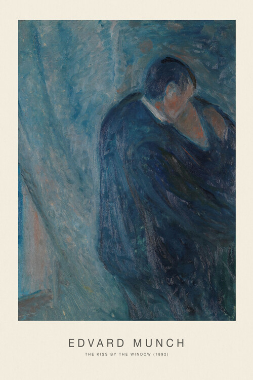 Плакат The Kiss by the Window (Special Edition) - Edvard Munch