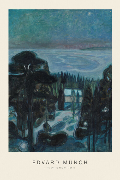 Плакат The White Night (Special Edition) - Edvard Munch