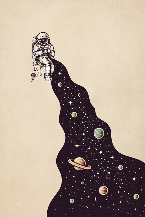 Poster Enkel Dika - Universe Knit