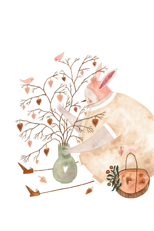 Poster Claudia Voglhuber - Vase of Love