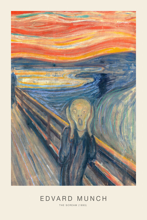 Плакат The Scream (Special Edition) - Edvard Munch