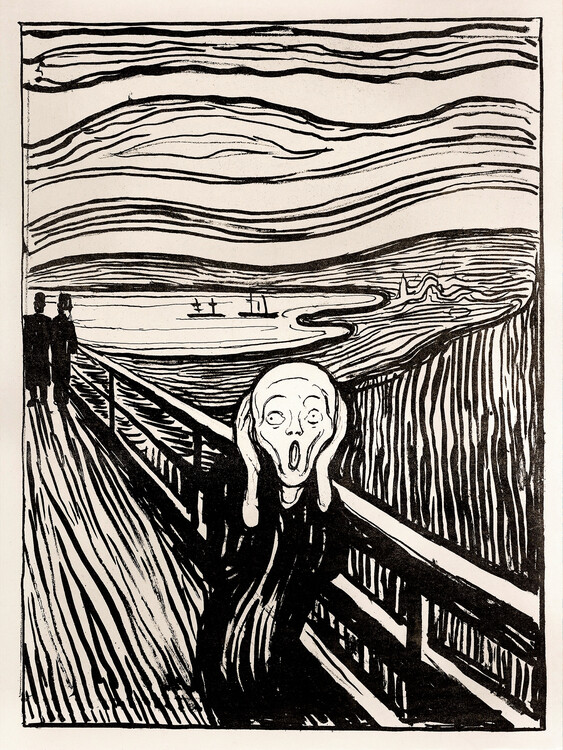 Póster The Scream, 1985