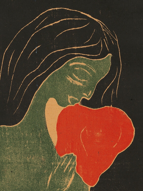Póster The Heart (Love) - Edvard Munch