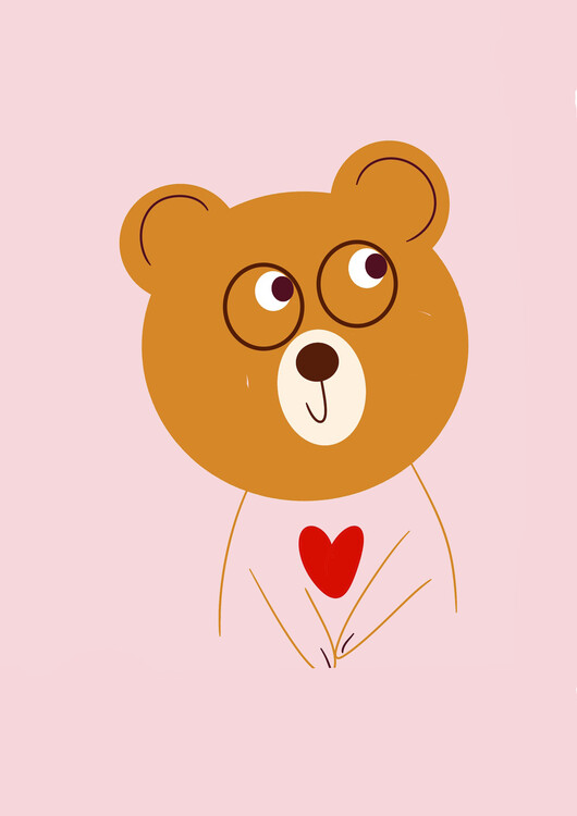 Plakát Clever Bear