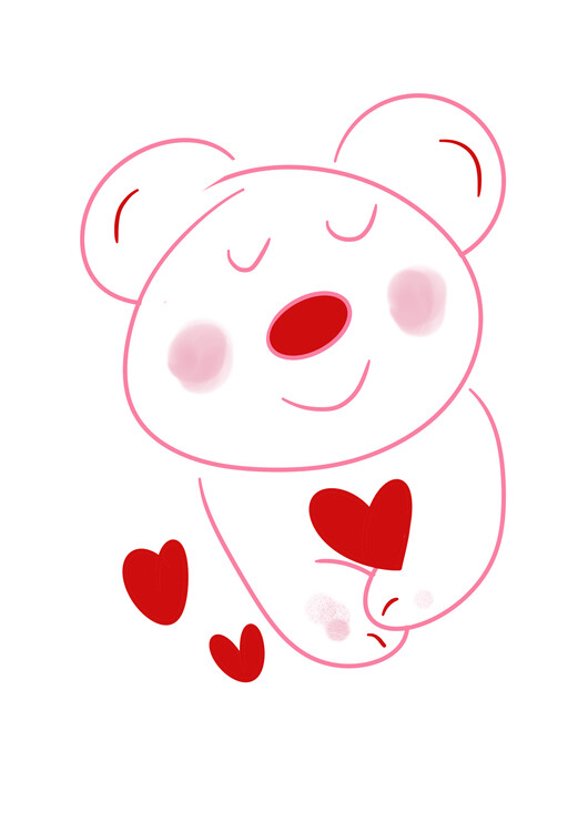 Plakát Love Bear