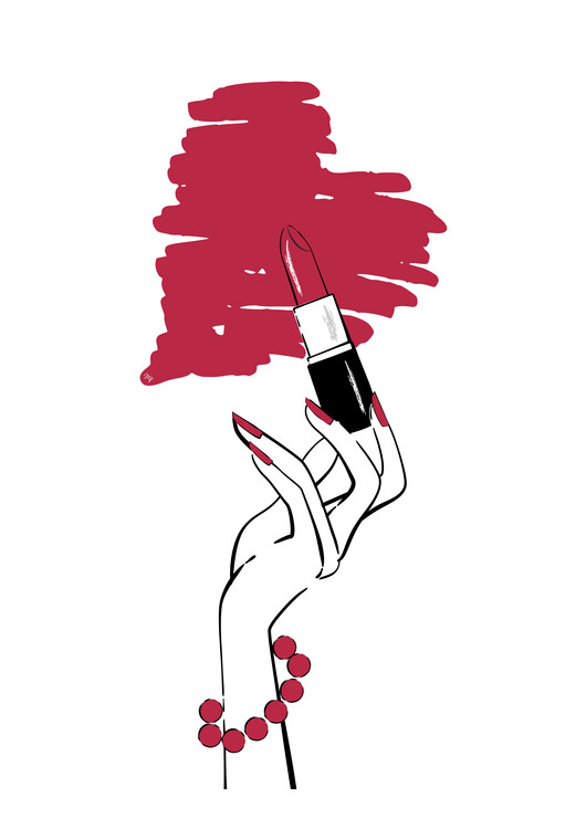 Poster Lipstick love