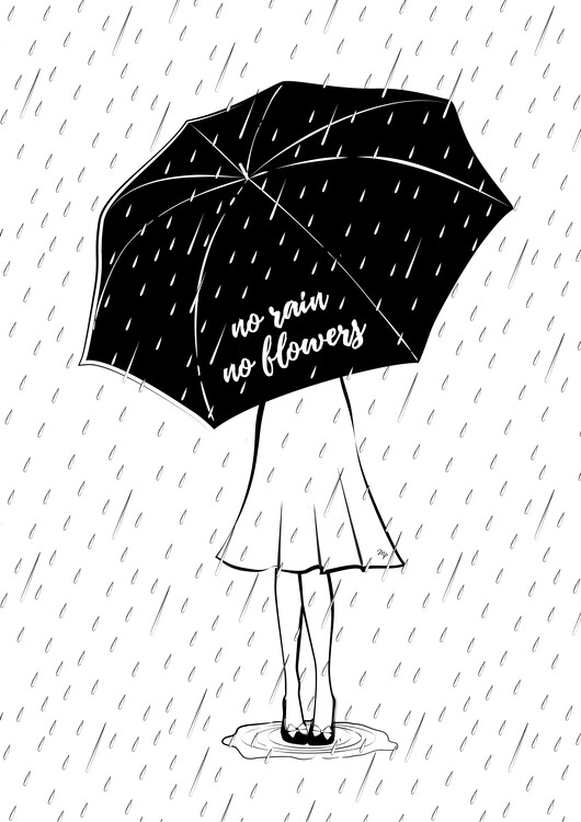 Póster No rain
