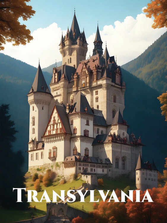 Plakát Transylvania Castle