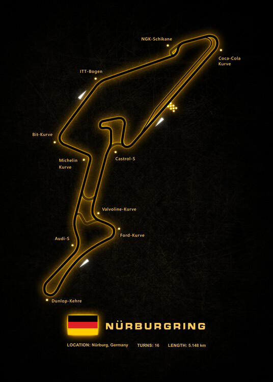 Poster Nurburgring