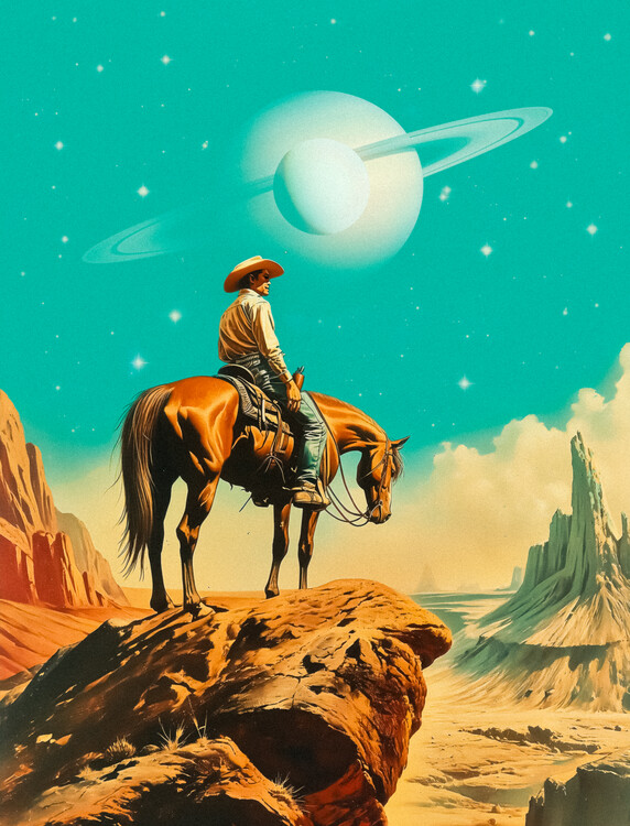 Poster A Western Astronaut