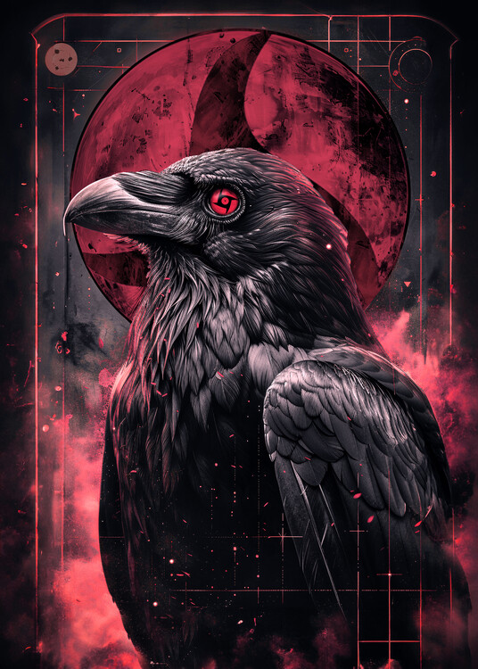 Poster Sharingan bird