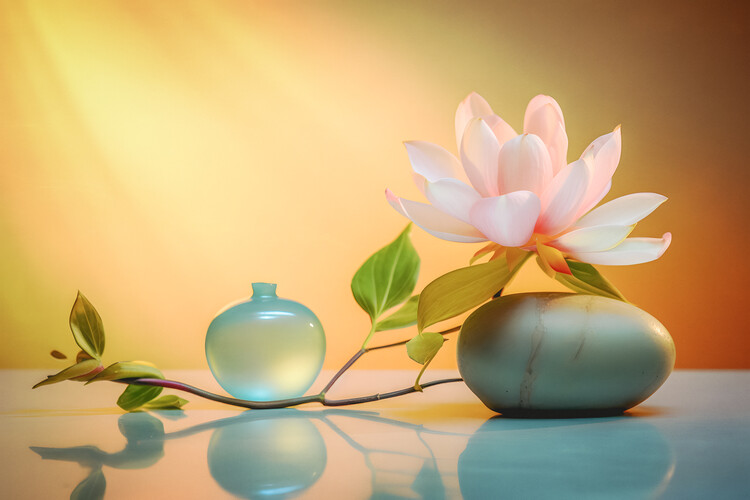 Poster Wellness für alle Sinne