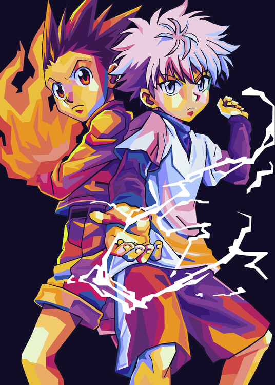 Принти на полотні Gon And Killua