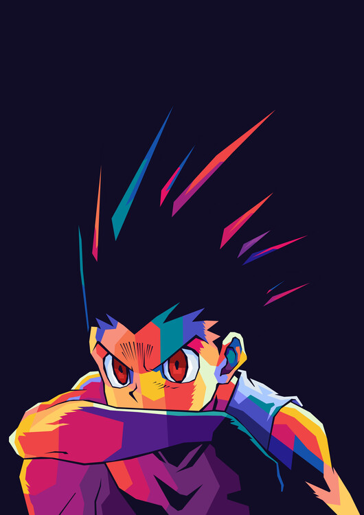 Плакат Gon