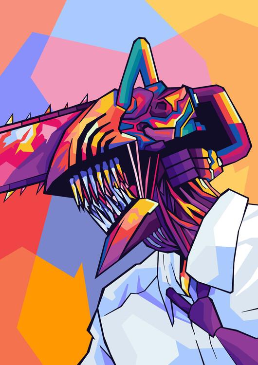 Плакат Chainsaw Man