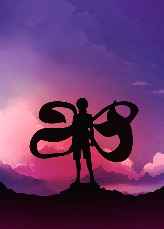 Poster Kaneki Silhouette