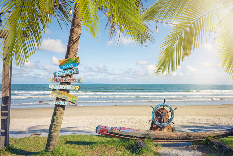 Принти на полотні Tropical Holiday
