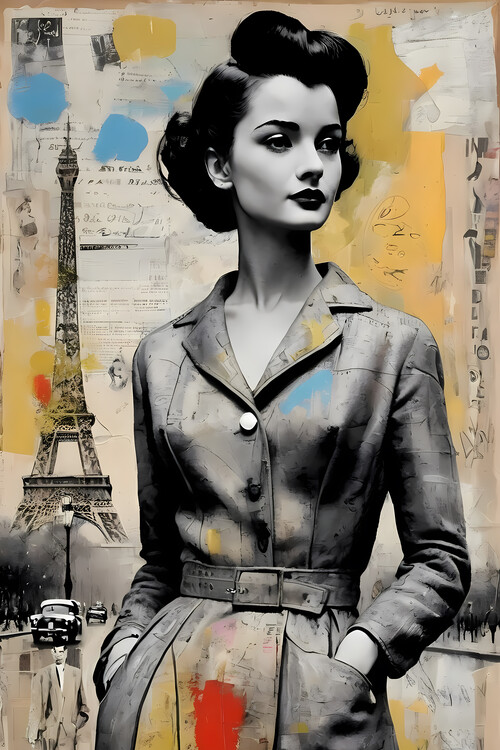 Plakat the Girl in Paris who bought my car