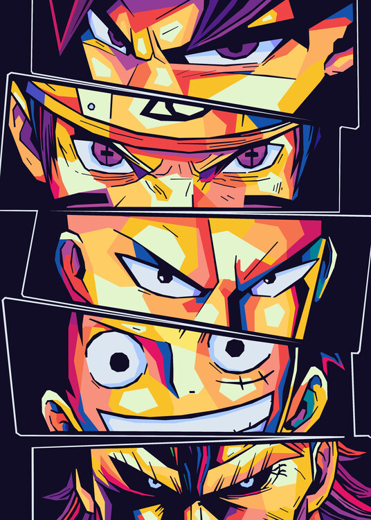 Poster Manga Wpap Pop Art
