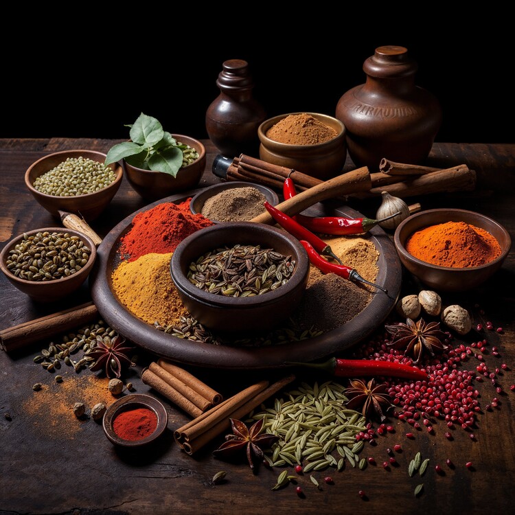 Poster colored spyces