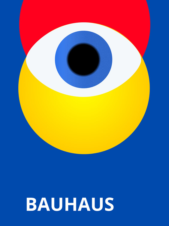Poster bauhaus big eye