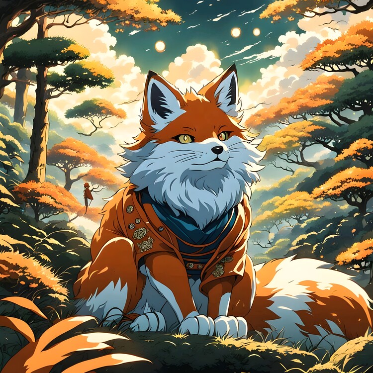 Plakát Kitsune