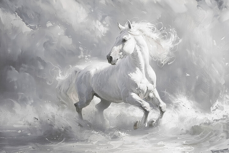 Плакат The White Horse