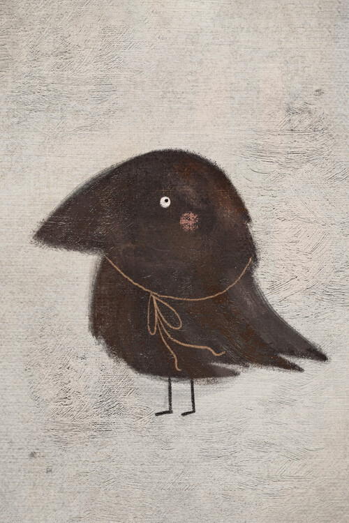 Bild auf Leinwand Nelli Suneli - Little Raven