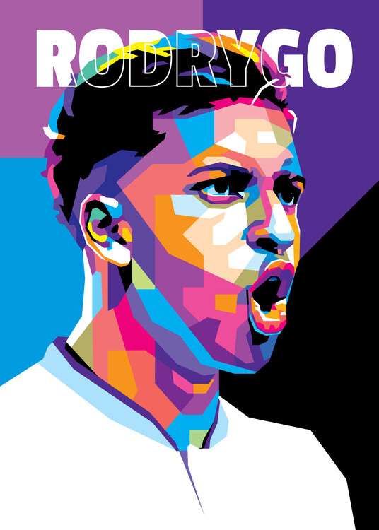 Canvas Print Football Player