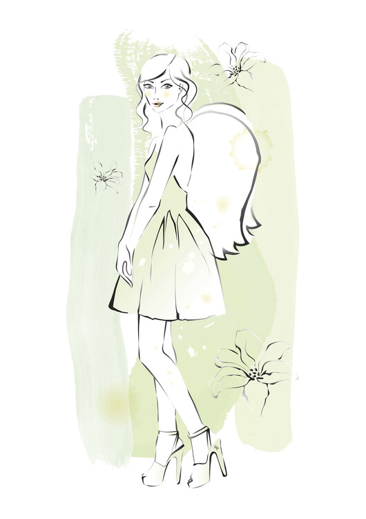 Плакат Angel Girl
