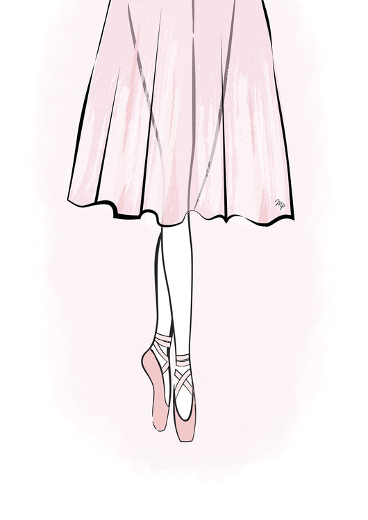 Póster Pink Ballerina