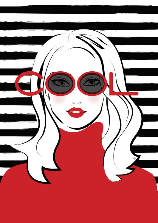 Плакат Cool Girl