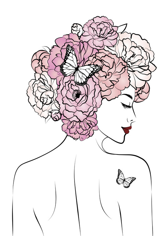 Плакат Flower Girl Two
