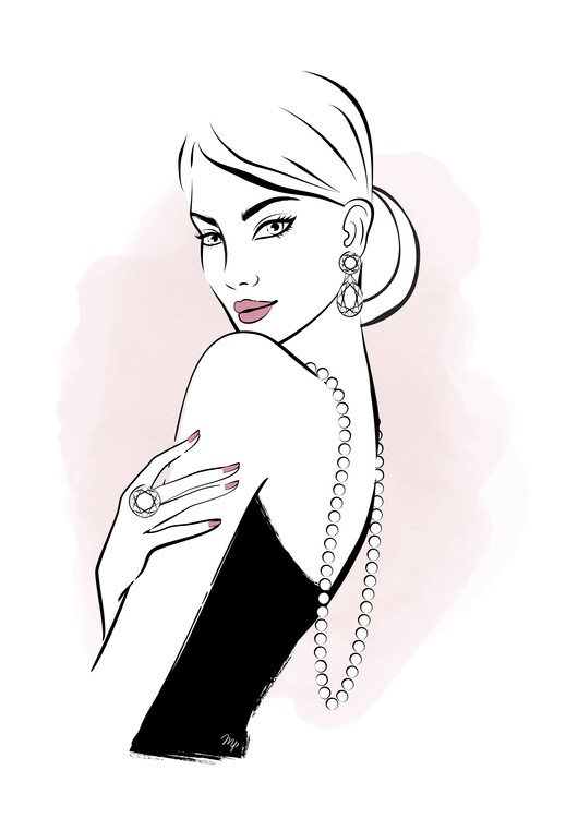 Плакат Diamond Lady