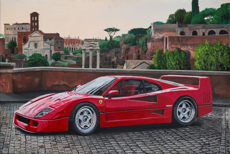 Poster Ferrari F40