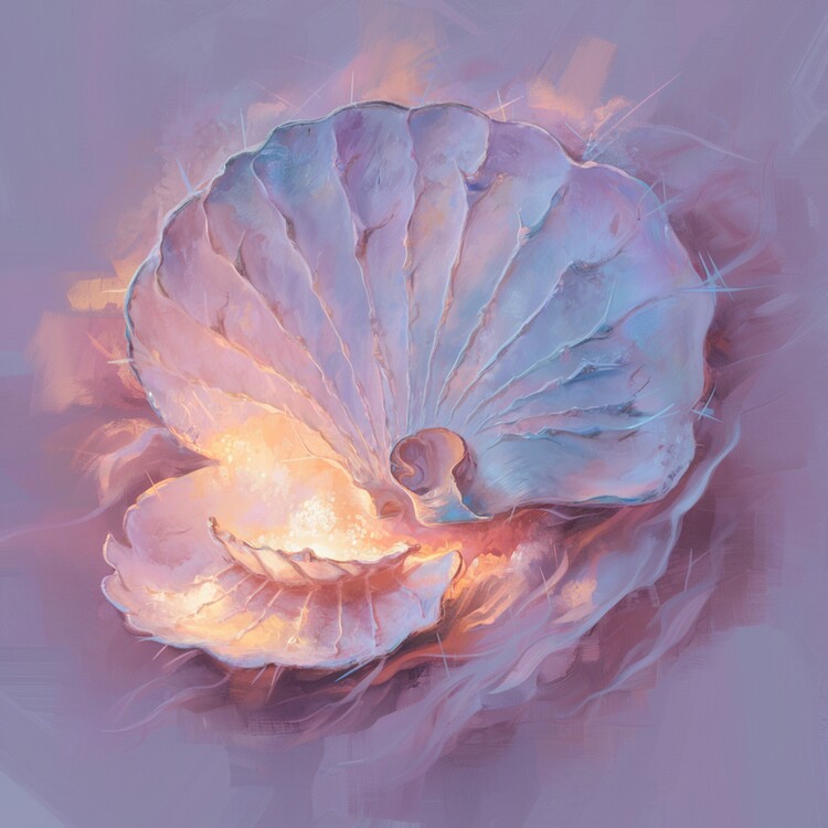 Poster Pastel Shell