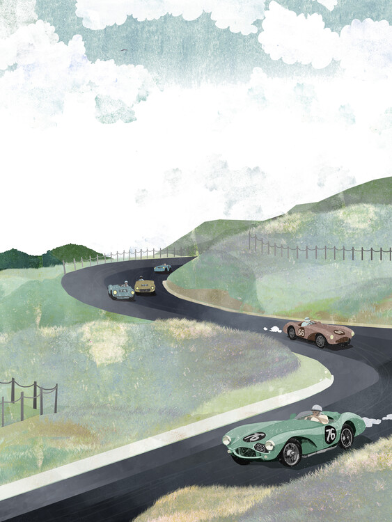 Canvas Print Zandvoort Circuit