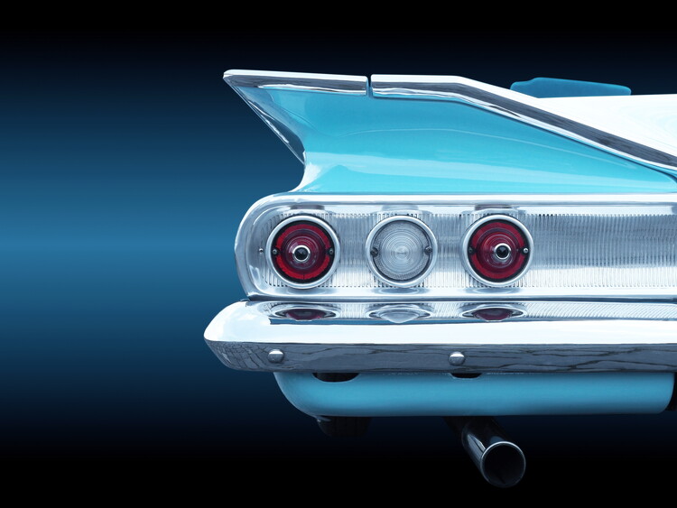 Картината върху платно US classic car impala convertible 1960