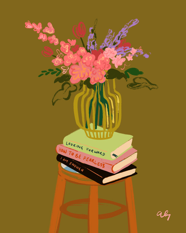 Poster Floral Vase